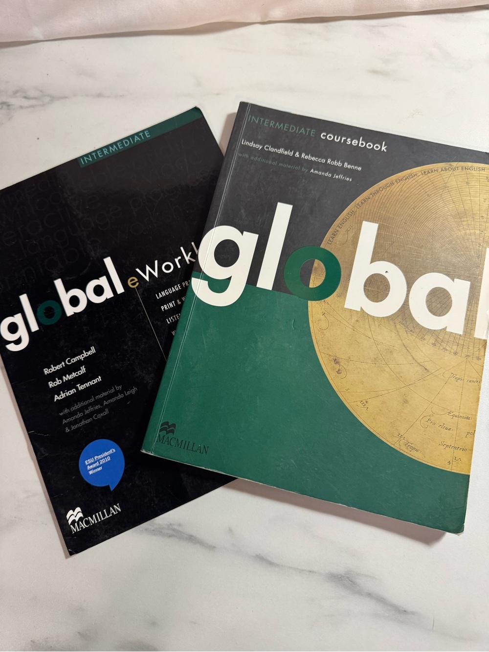 Global Intermediate Coursebook eWorkbook CD Macmillan English ESL Book Set